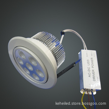 Angle Adjustable LED Spot Ceiling Lights, 21W Power  dimmable